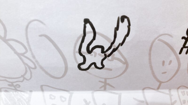 グラレコ上達には？シンプルイラストの描き方