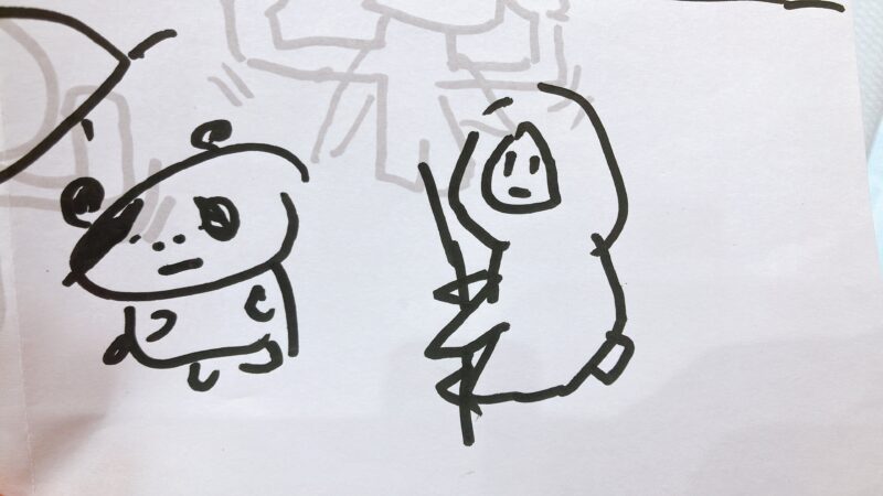 グラレコ上達には？シンプルイラストの描き方